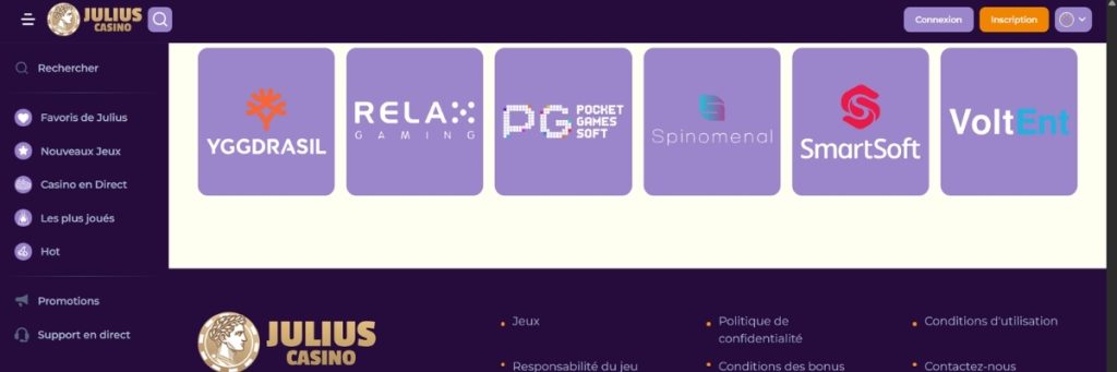 Julius Casino Informations